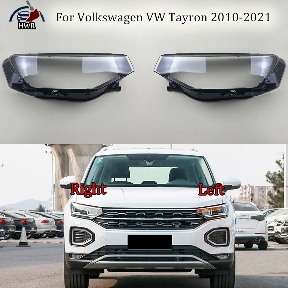 

For Volkswagen VW Tayron 2019 2020 2021 Car Accessories Headlamp Transparent Cover Lampshade Headlight Shell Lens Plexiglass