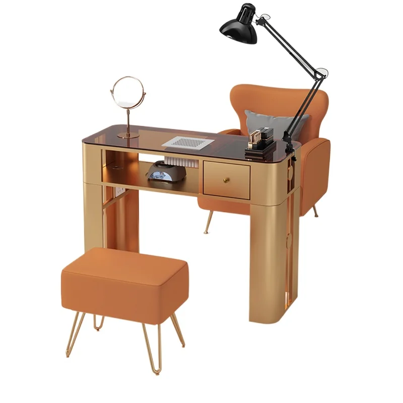 

Стол для маникюра с органайзером, черный, европейский дизайн, для дома и салона красоты