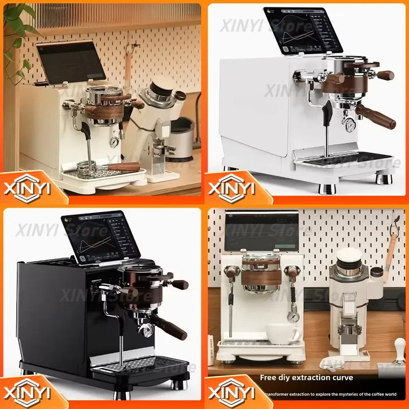 for Coffee Maker Data-s Water Tank Version 220V 50-60Hz Italian Semi-automatic 9Bar Dual Boiler Pressure Swing Extraction No