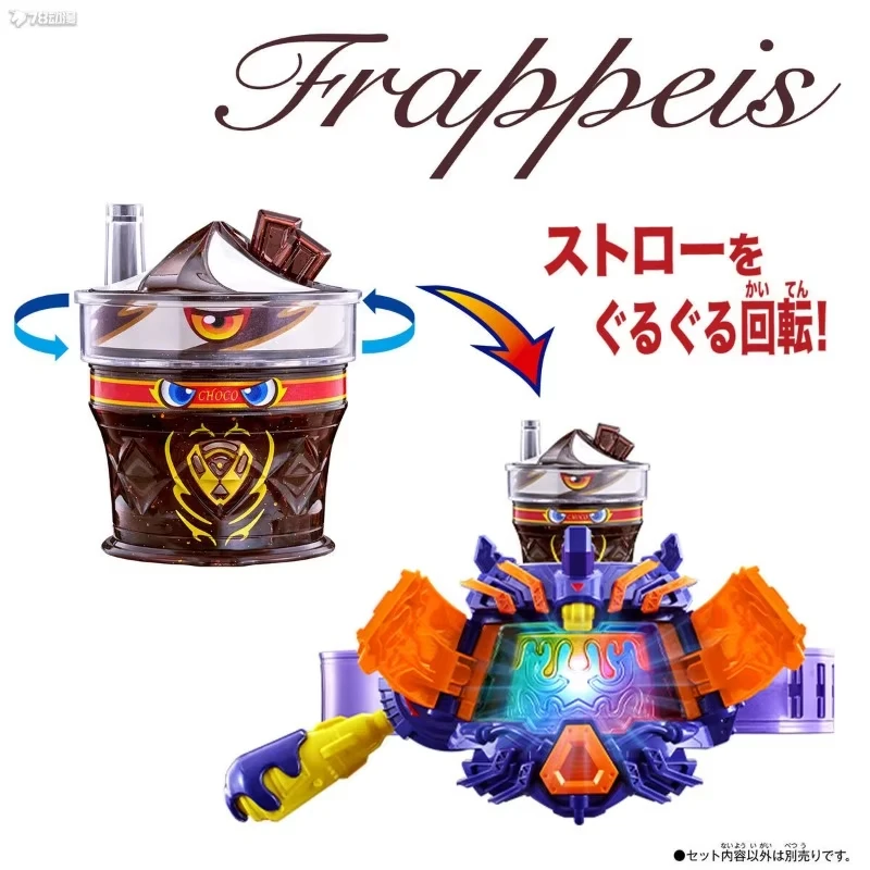 Bandai DX Genuine Kamen Rider GAVV Blizzardsorbei Gochizo Valen Chocolate Anime Figurine d'action à collectionner, jouet, cadeau pour les fans