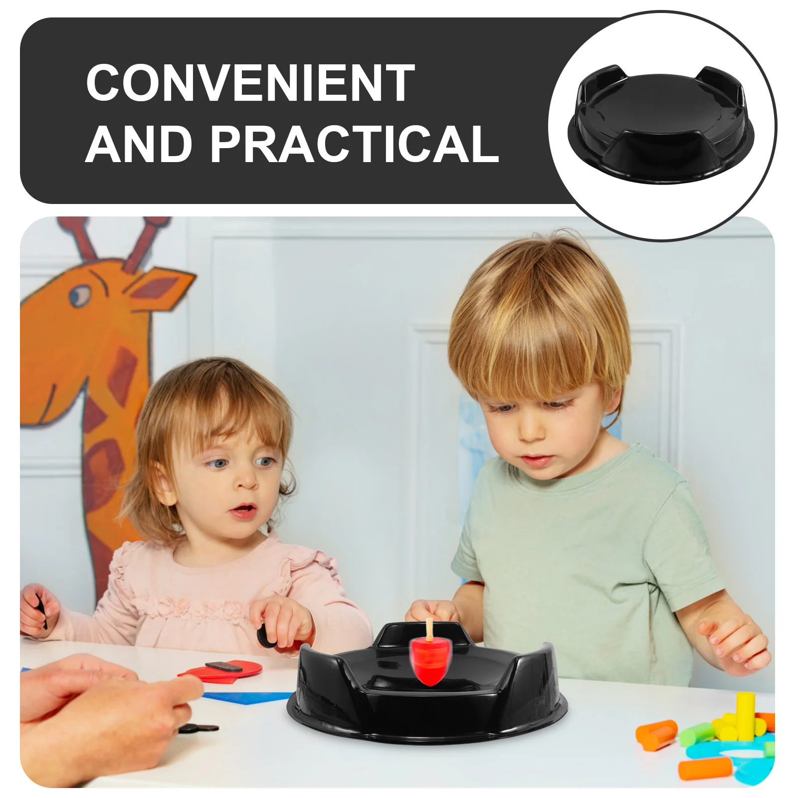 Gyro Battle Stadium Durable Round Gyro Plate For Interactive Battle Games Disc Outdoor Play Training Board Kids Family