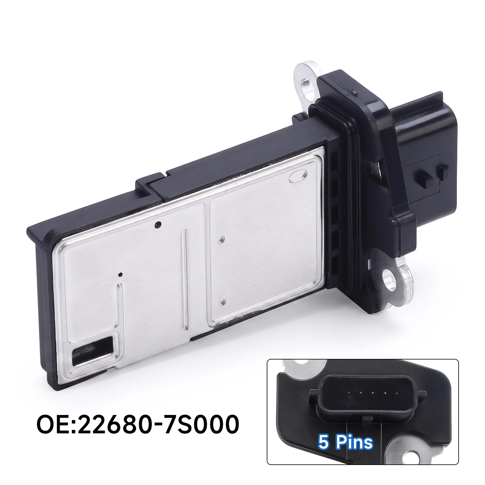 

OE 1380050Z00 22680-7S000 22680AW400 Black Mass Air Flow Sensor For Nissan Altima 04-14 Pathfinder 04-15 Versa 07-19 MAF Sensor