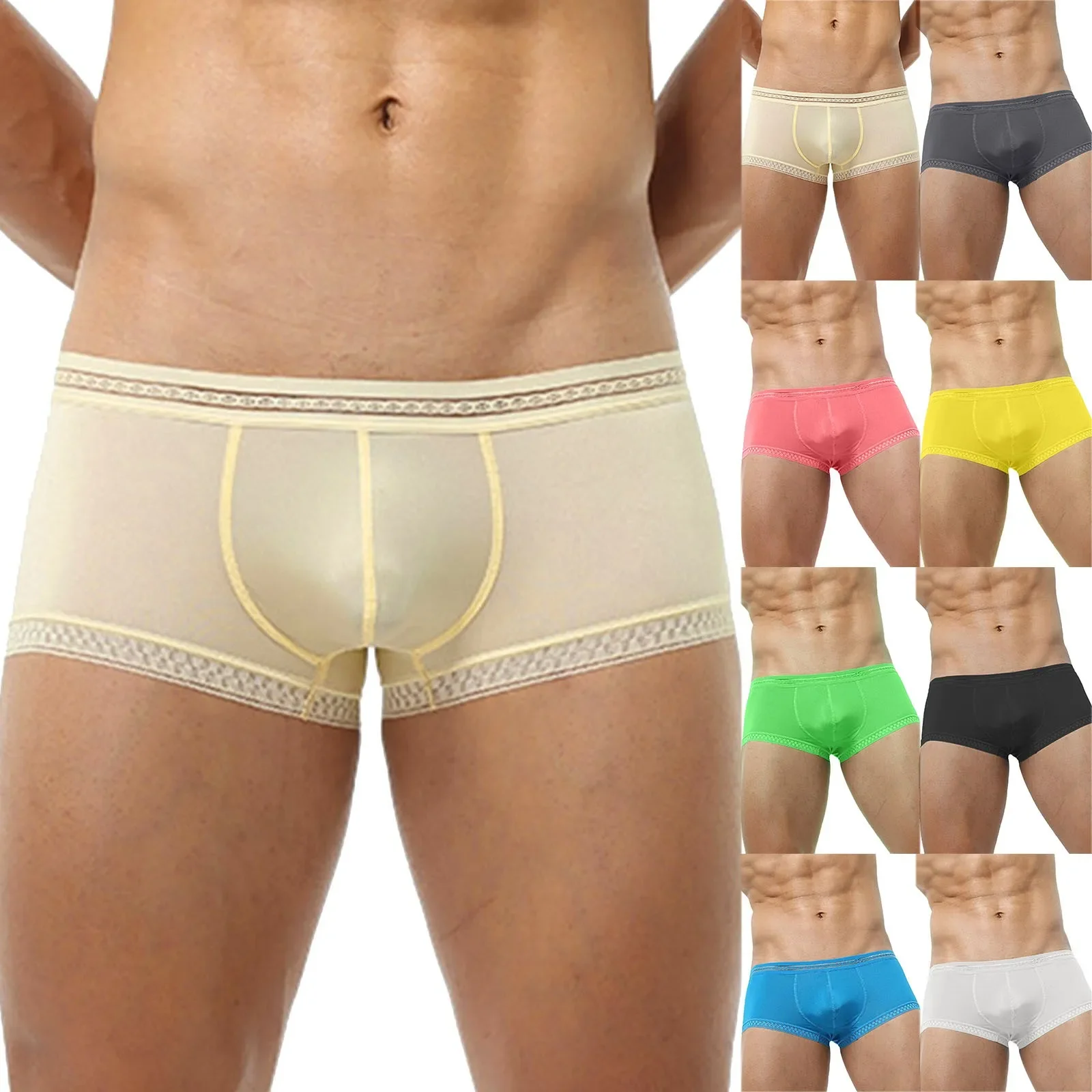 

Мужское нижнее белье, четырехугольные трусы, модные мужские трусы с принтом, нижнее белье