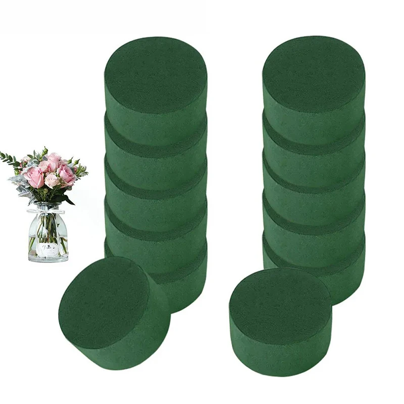 Oasis Wet Foam Cylinders Floral Mud Flower Foam Brick DIY Flower Arrangements For Wedding Party Decor Florist Foam Block