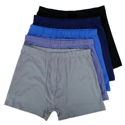 4 teile/los 8xl 10xl Männer Unterhosen Baumwolle Boxershorts Herren Verkauf Männer Familie Höschen billigste Boxer Mann Groß packung Hosen