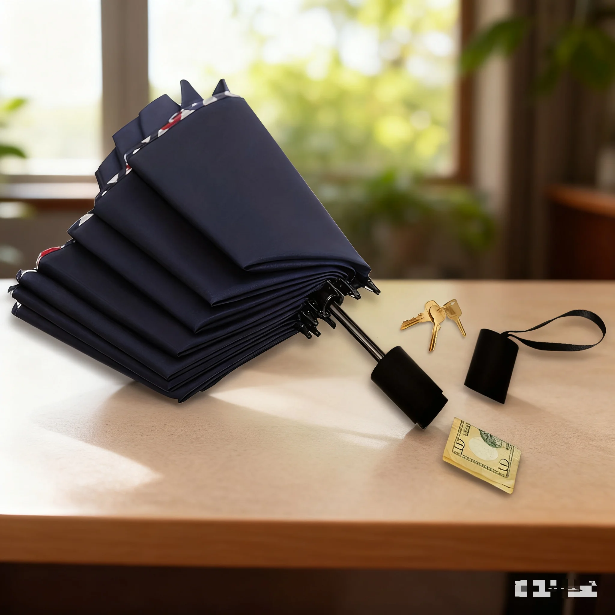 مظلة آمنة للتحويل بمقبض مخفي