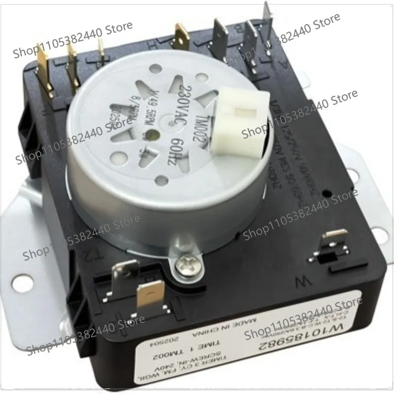 W10185982 WPW10185982 Dryer Timer, Replacement Clothes Dryer Cycle Control Timer Switch Part