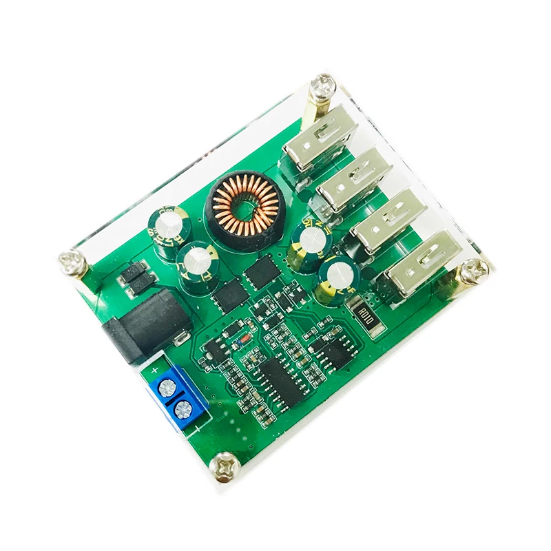 Step-Down Module 12V24v36V48V60V Om 5V/5A High-Power Solar Vehicle Batterij Converter