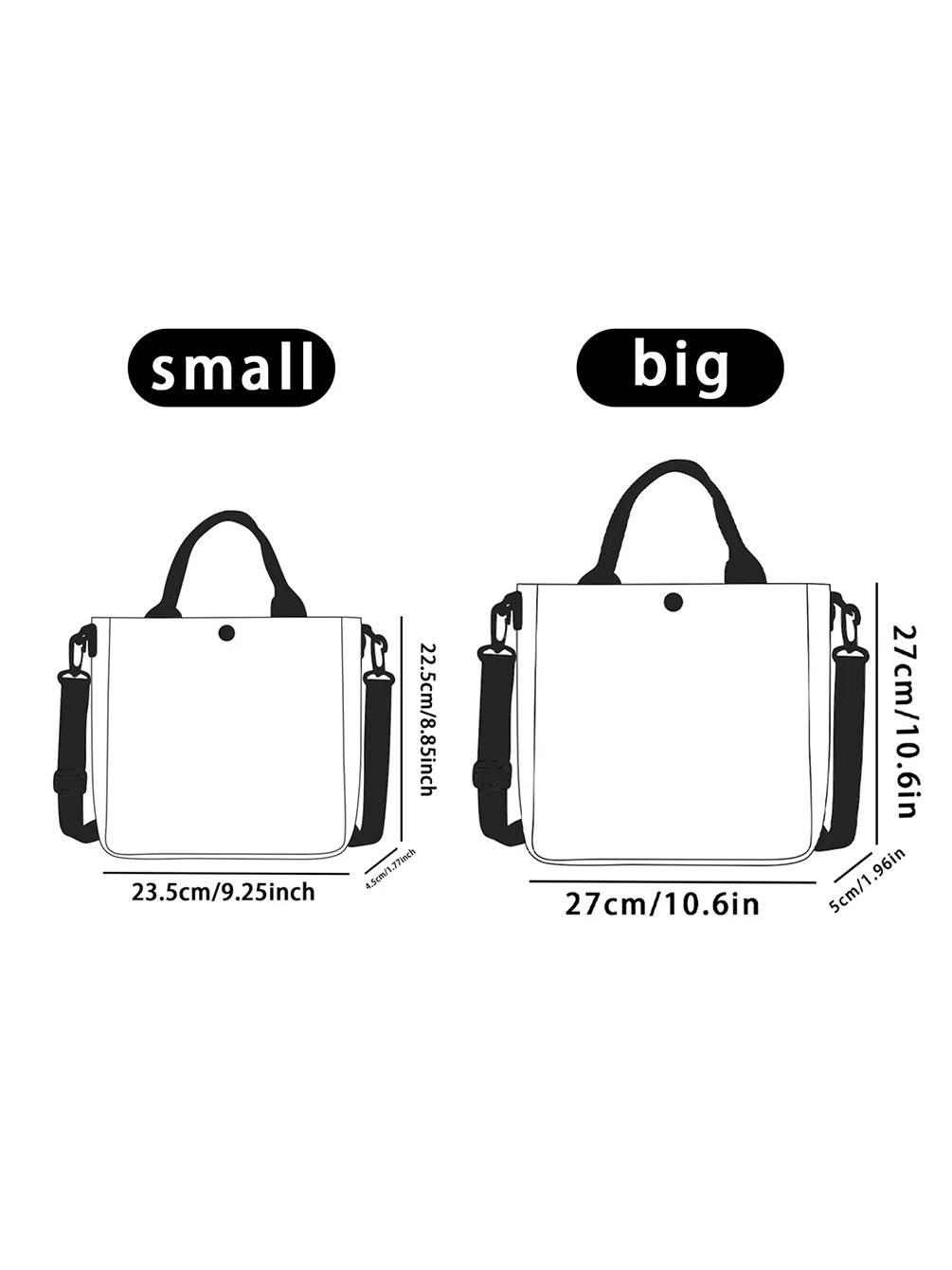 Wildflower Butterfly Autumn Leaf Print Tote Bag Detachable Strap Crossbody Handbag For Women Daily Shopping view 5