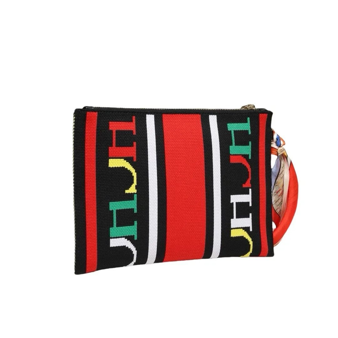 Luxury Simple Designer Large-capacity CHCH Clutch Bag Women's Multi-functional Handbag, Small Bag Hand-held Change With Letter