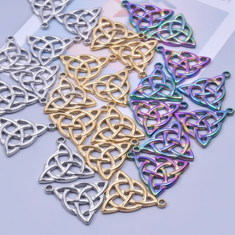 3 pezzi di ciondoli in acciaio - Jewelry Making Knots recensione e prezzo