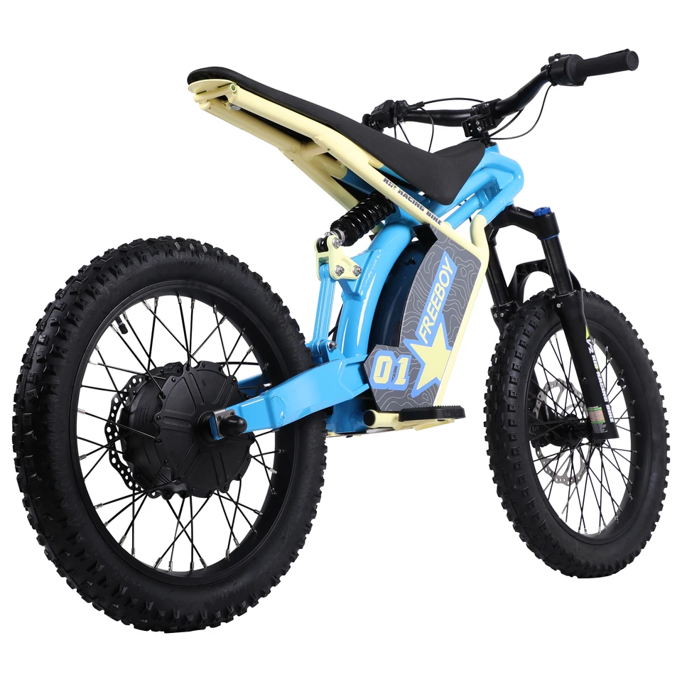 FREEBOY V2 Kids Electric Bicycle, 60KG Max Load for Kids, 48V 13Ah Battery, Electric Bicycle, 1500W Motor, 20‑Inch Tires, Hydraulic Disc Brakes Electric Bicycle image 6
