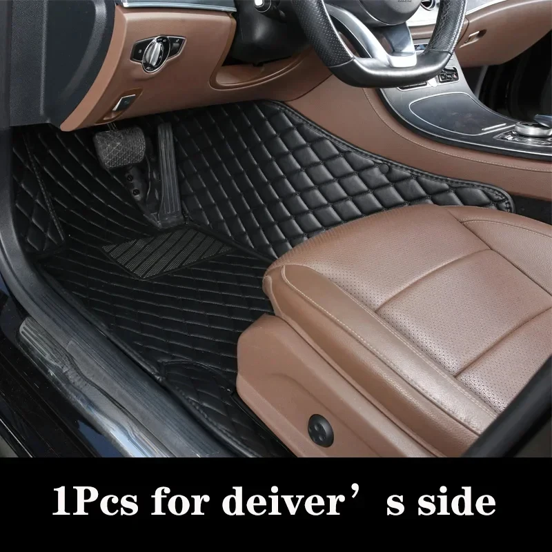 

Горячая распродажа: автомобильные коврики из искусственной кожи на заказ, водонепроницаемые и износостойкие, для мужчин и женщин