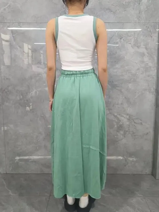 오프숄더 비대칭 레이스업 여성 세트 캐주얼 스포츠웨어 롱 팬츠 또는 라운드 넥 밴드 폴리에스터 섬유