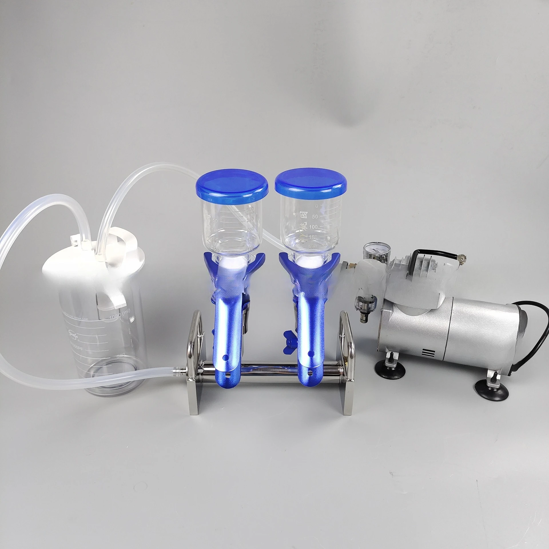 Sterility inspection of suction and filtration device Water delivery system Microbial filter, sand core filter cup membrane