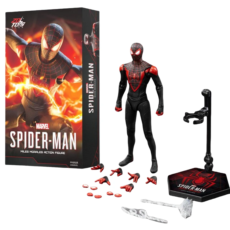 ZDTDS Original Spider-Man Brandneuer Day PUNK ANZUG Scarlet Spider 2099 FORTSCHRITTLICHER ANZUG 1/10 Marvel Actionfigur Modell Spielzeug Geschenk