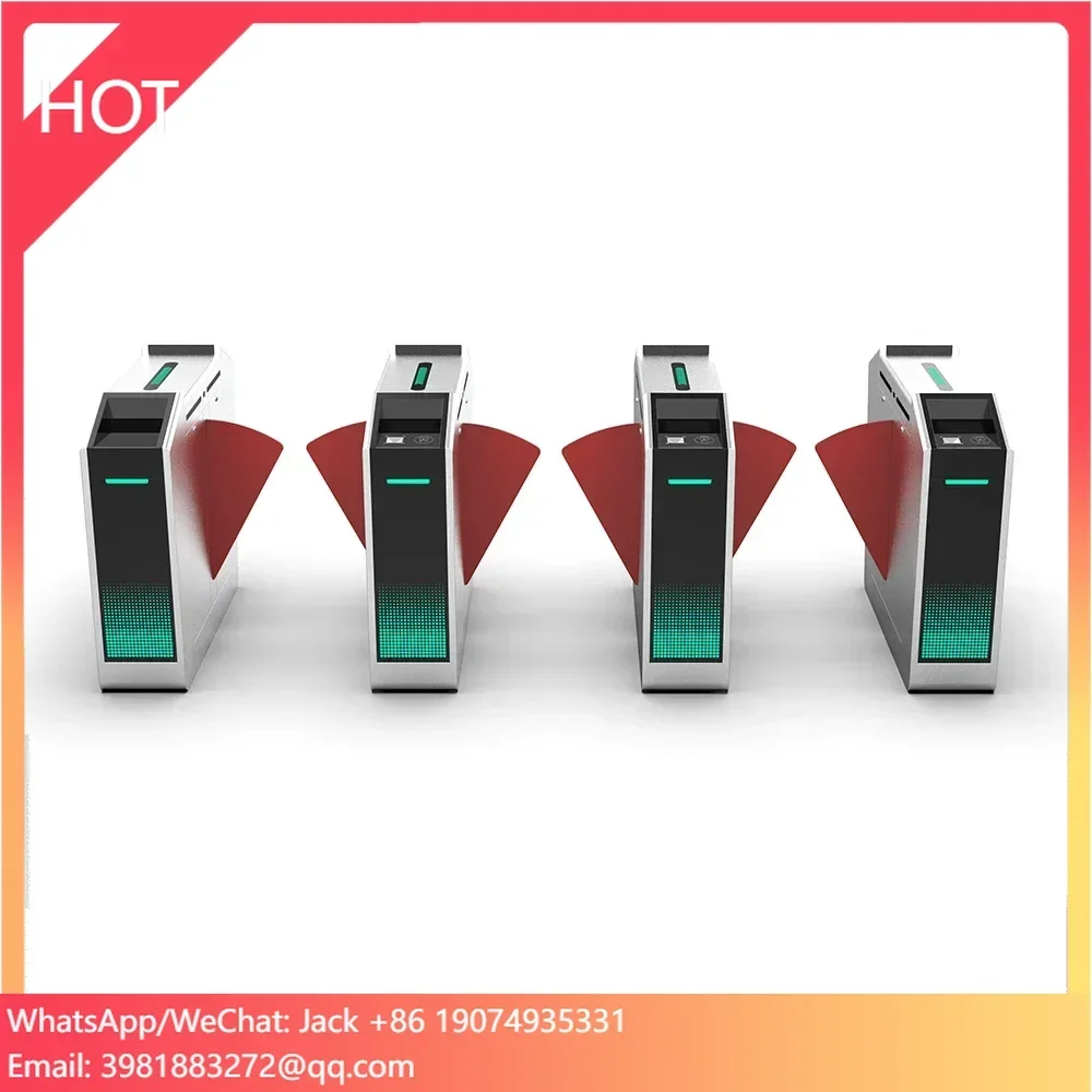 

Новый дизайн турникета-калитки с откидной панелью для считывания карт для коммерческих объектов