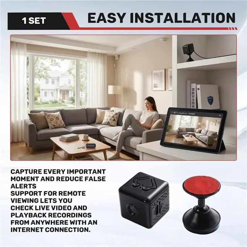 BTLIFE-IP Wireless Indoor Outdoor Wifi Night Vision Camera Home Security Protection CCTV Network Surveillance System