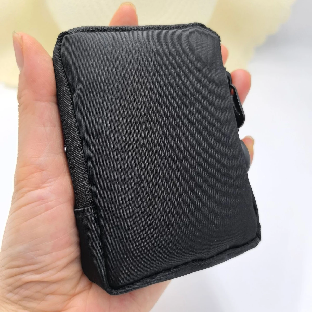 Mini etui EDC na zewnątrz, wykonane z tkaniny Dyneema/X-Pac/Oxford, portfel na karty, klucze, monety, drobiazgi, organizer na monety.
