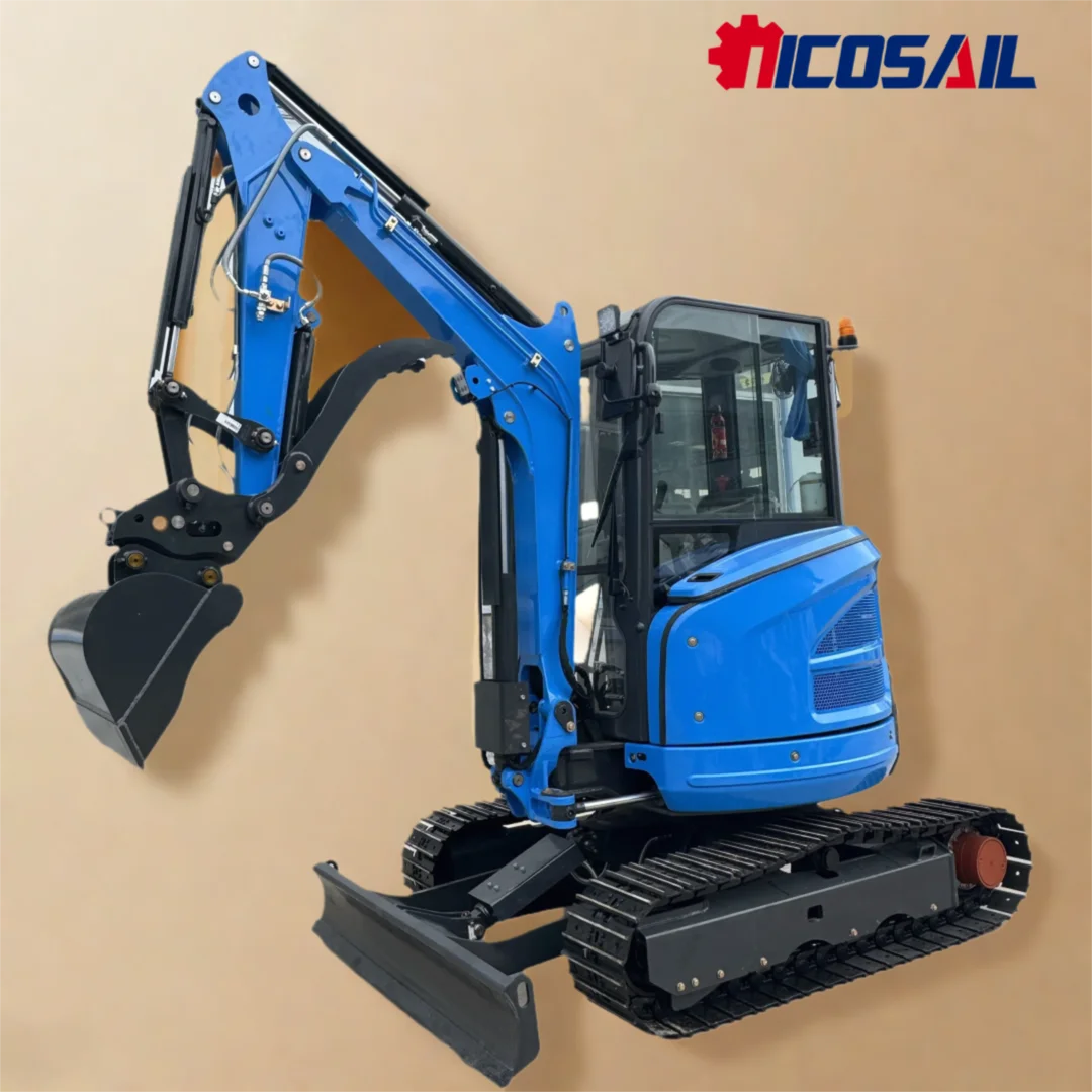 

Mini excavator Kubota engine 2.6-ton tracked mini excavator for free after-sales for sale