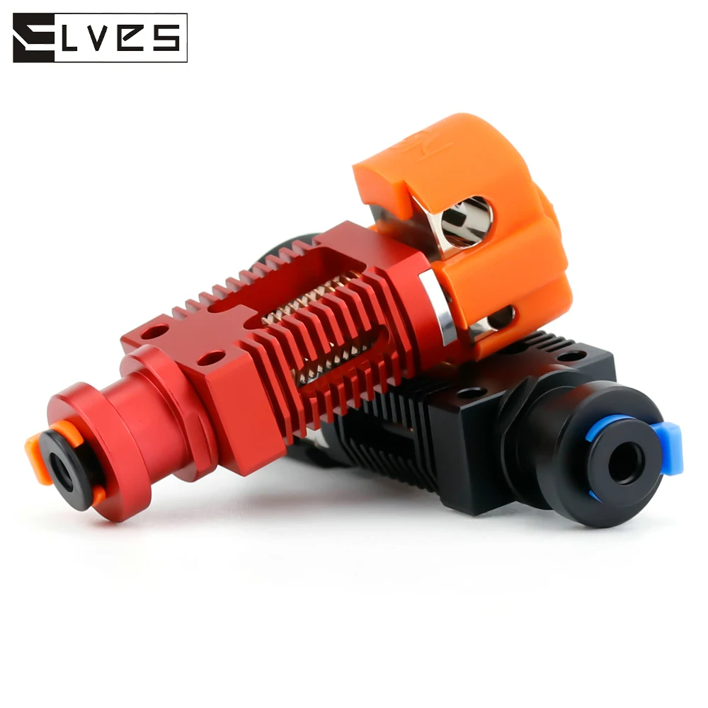 ELVES 3D Red Lizard V5 Pro V6 Hotend Assembled Bi-Metal HeatBreak Plated Copper Hotend for CR-10 CR10S Ender-3 V2 Ender-3