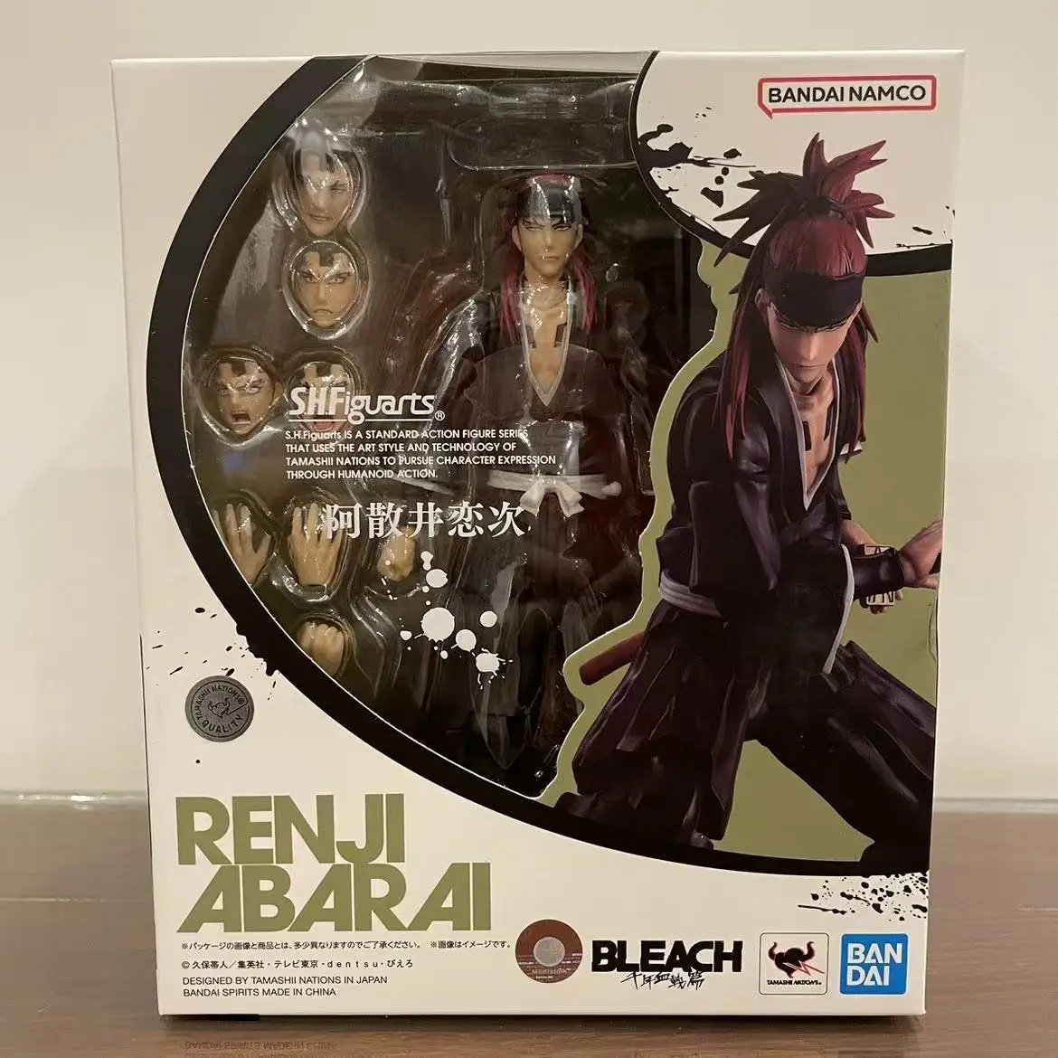Bandai S.H.Figuarts SHF Bleach Ichigo Kurosaki Tensa Zangetsu Renji Abarai Byakuya Kuchiki figuras de acción juguetes regalos en Stock