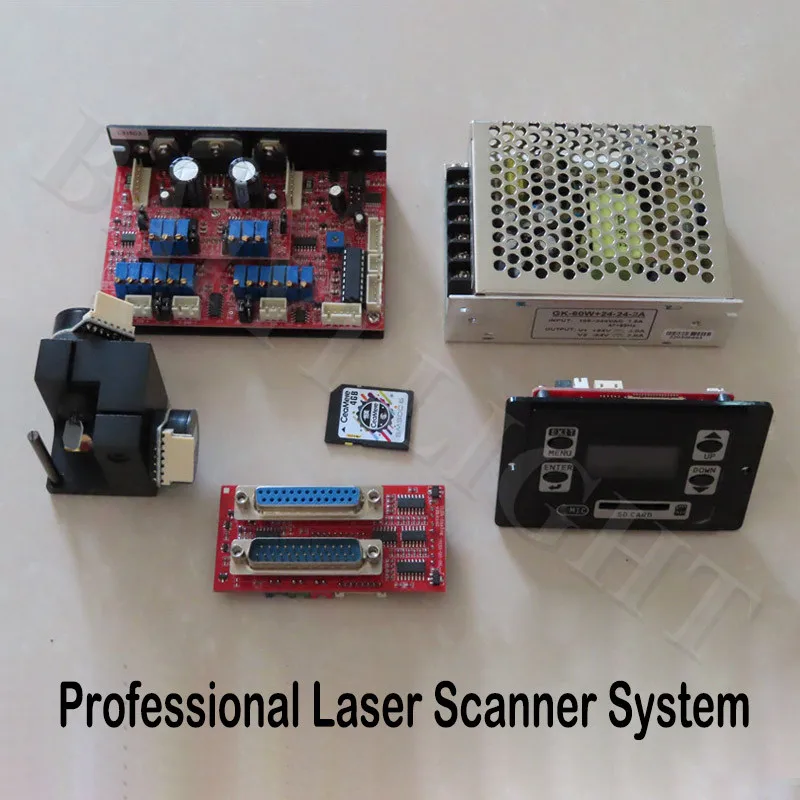 Meilleur projecteur laser DT Scanner DT50Kpps, système de scanner galvanométrique à haute vitesse de balayage, pièces de système laser