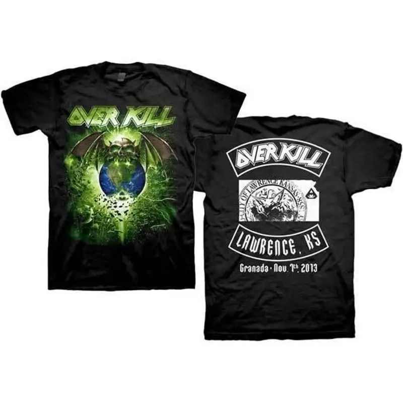 Overkill Lawrence T Shirt Brand New Estampar Camisetas