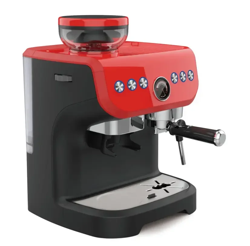 For 15 Bar Coffee Maker Professional Automatic Espresso Coffee Machine With Coffee Grinding