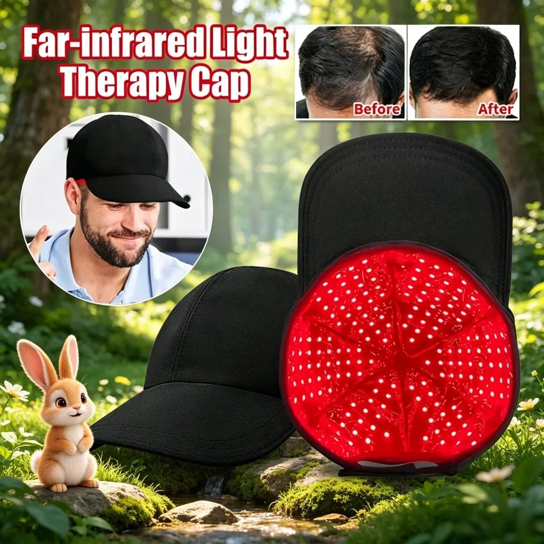 Red Light Therapy Device Hat Near Infrared 180LED Treatment Helmet for Hair Growth Cap Prevant Loss Head Relaxation Relief Scalp