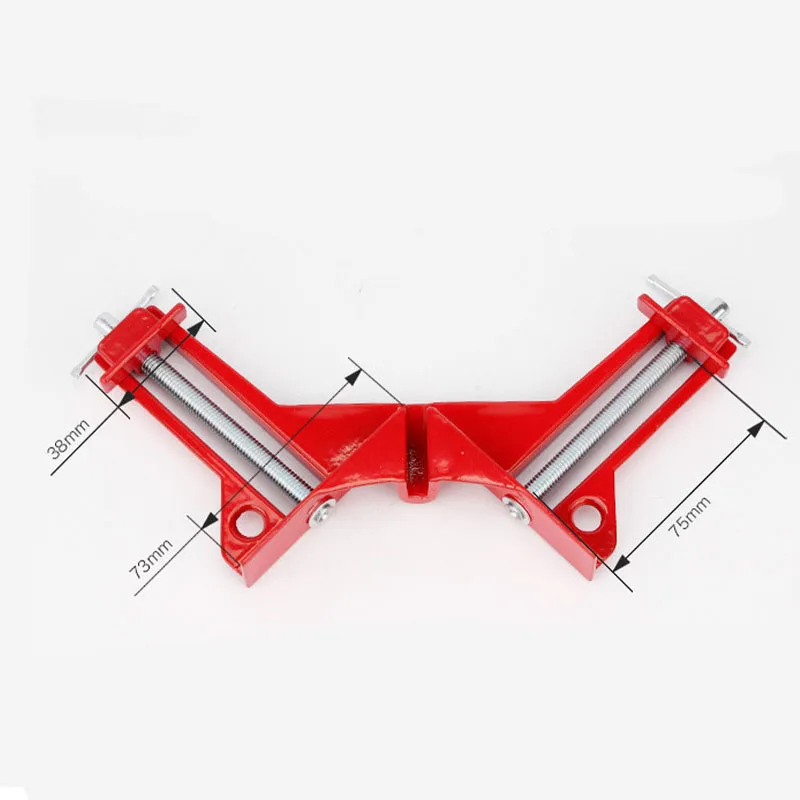 1PC Reinforced 90° Right Angle Clip DIY Glass Fish Tank Quick Fixing Clip Picture Frame Clip Woodworking Picture Frame Clip