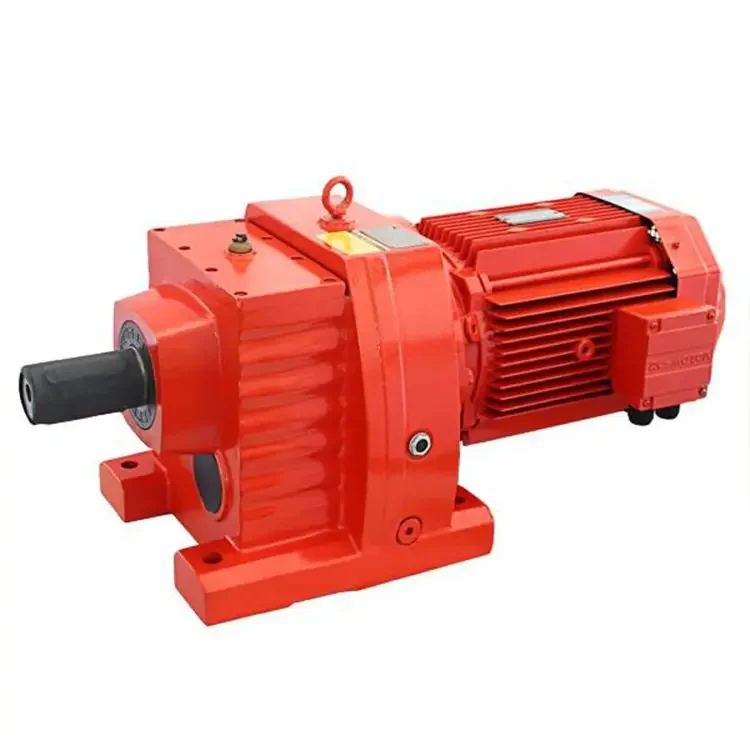 0.18-160kw 1500rpm Machine Tool Electric Motor R Series Helical Gear Reducer