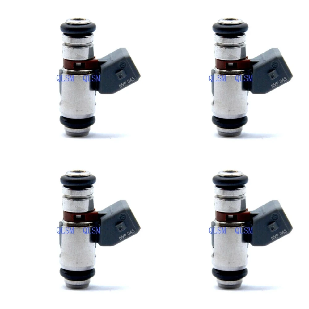 4Pcs IWP043 Fuel Injector For VW Gol Parati Saveiro Santana Quantum Fiat Palio Brazo 1.6 1.8 2.0 IWP-043 0279060311