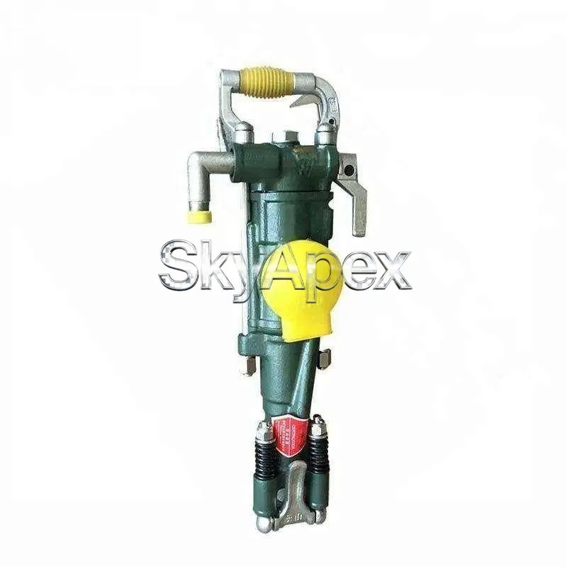 YT28 Pneumatic Air Leg Rock Drill For Mining Coal Mine Tunnel Excavation With Complete Spare Parts And Accessories