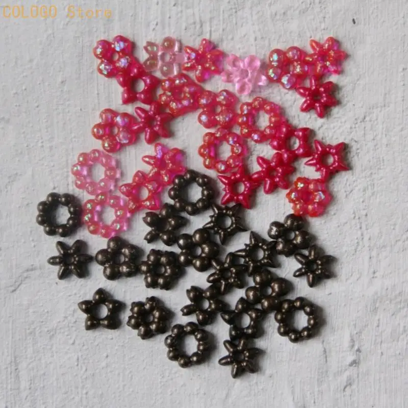 Beginner Friendly Mould for Flower Earrings Safe Silicone Simple D0LD