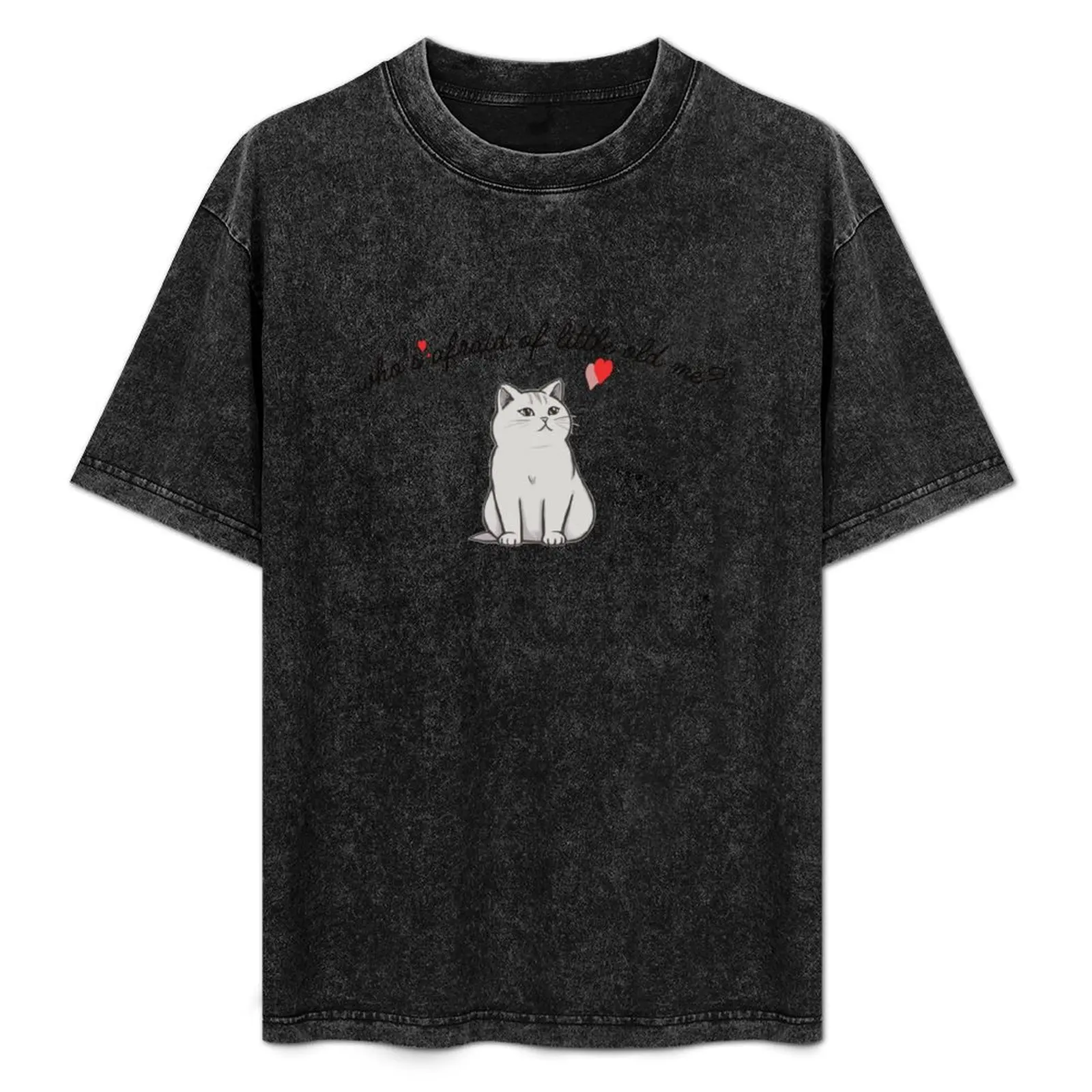 

Who's Afraid of Little Old Me T-Shirt Blouse animal prinfor boys cute tops mens white t shirts