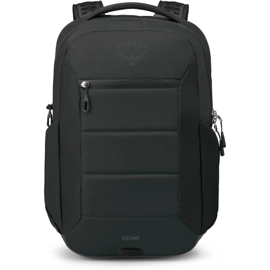 حقيبة ظهر للكمبيوتر المحمول Osprey Ozone مع AirScape مهواة ™   لوحة الظهر - حقيبة ظهر خفيفة الوزن للسفر مع حافظة كمبيوتر محمول مقاس 16 بوصة - حقيبة حمل