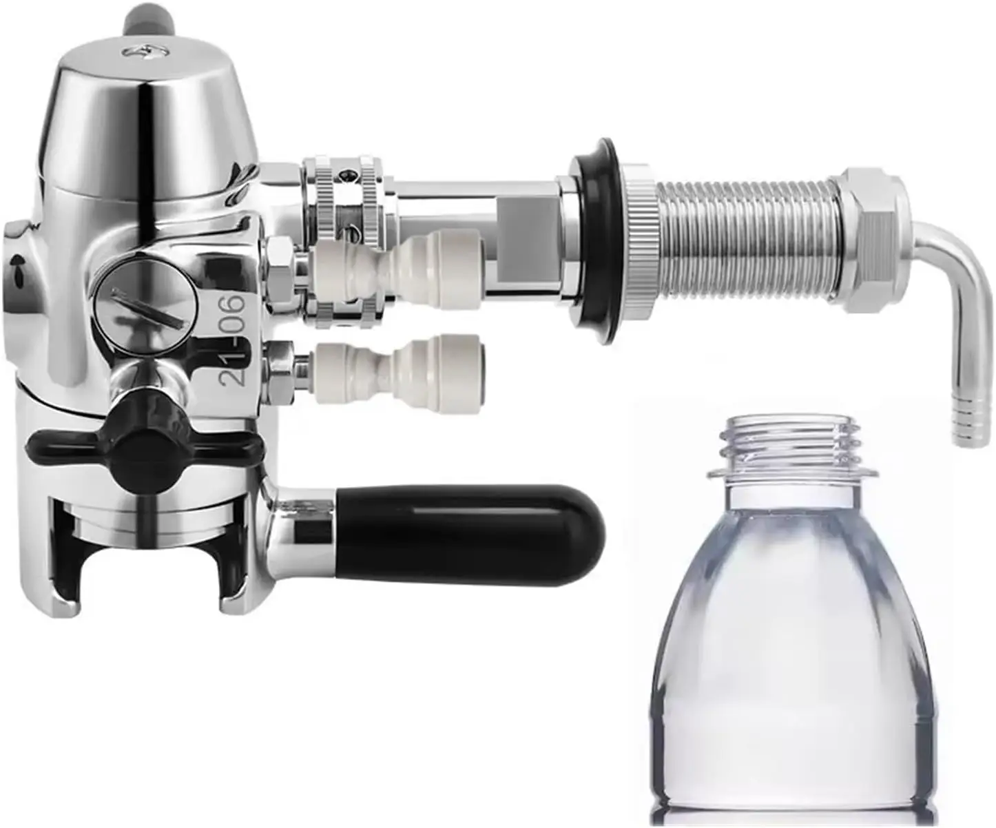 توصيل سريع للزجاجات الخالية من الرغوة ومضاد لضغط البيرة وإزالة الرغوة للزجاجات العلوية المتأرجحة