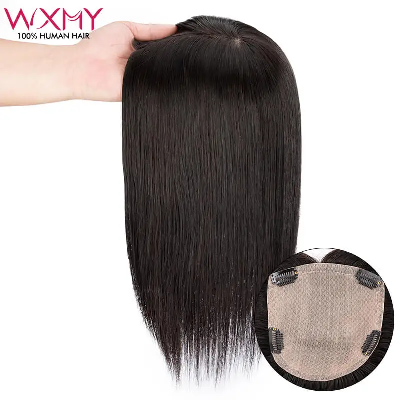 Straight Virgin Hair Topper For Women 5.5