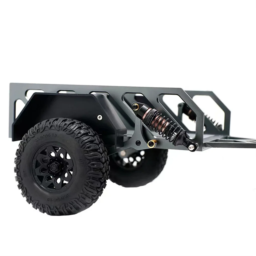 1/10 RC Car Cargo Carrier in alluminio per TRAXXAS Axial 1/10 SCX10 90046 D90 TRX4 TF2 CC01 Capra Cars Trailer Heavy Duty Truck