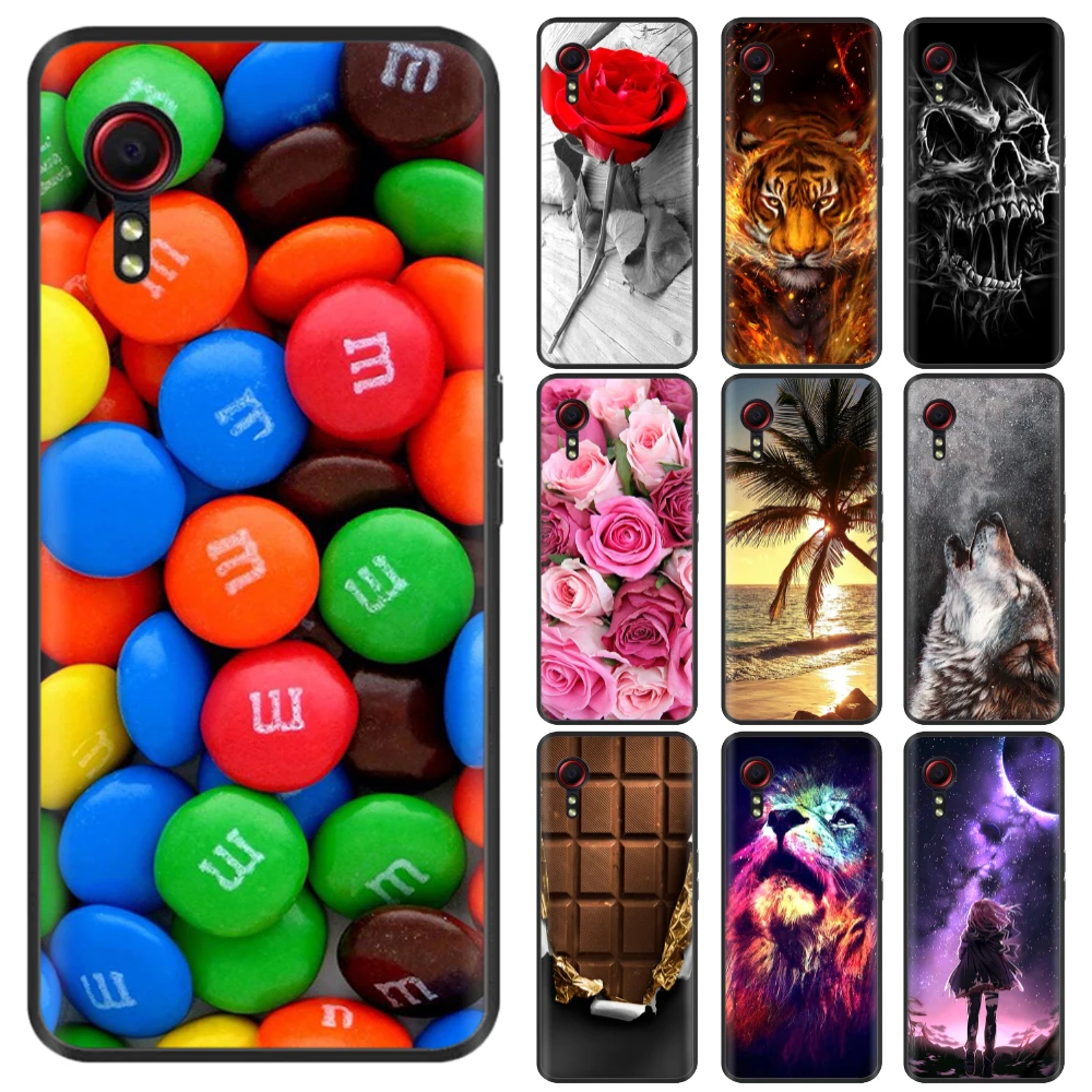 X Cover 5 Case Silicone Shockproof Phone Cover for Samsung Galaxy Xcover 5 Xcover5 Sm-g525f/ds Soft Silicon Protective Fundas