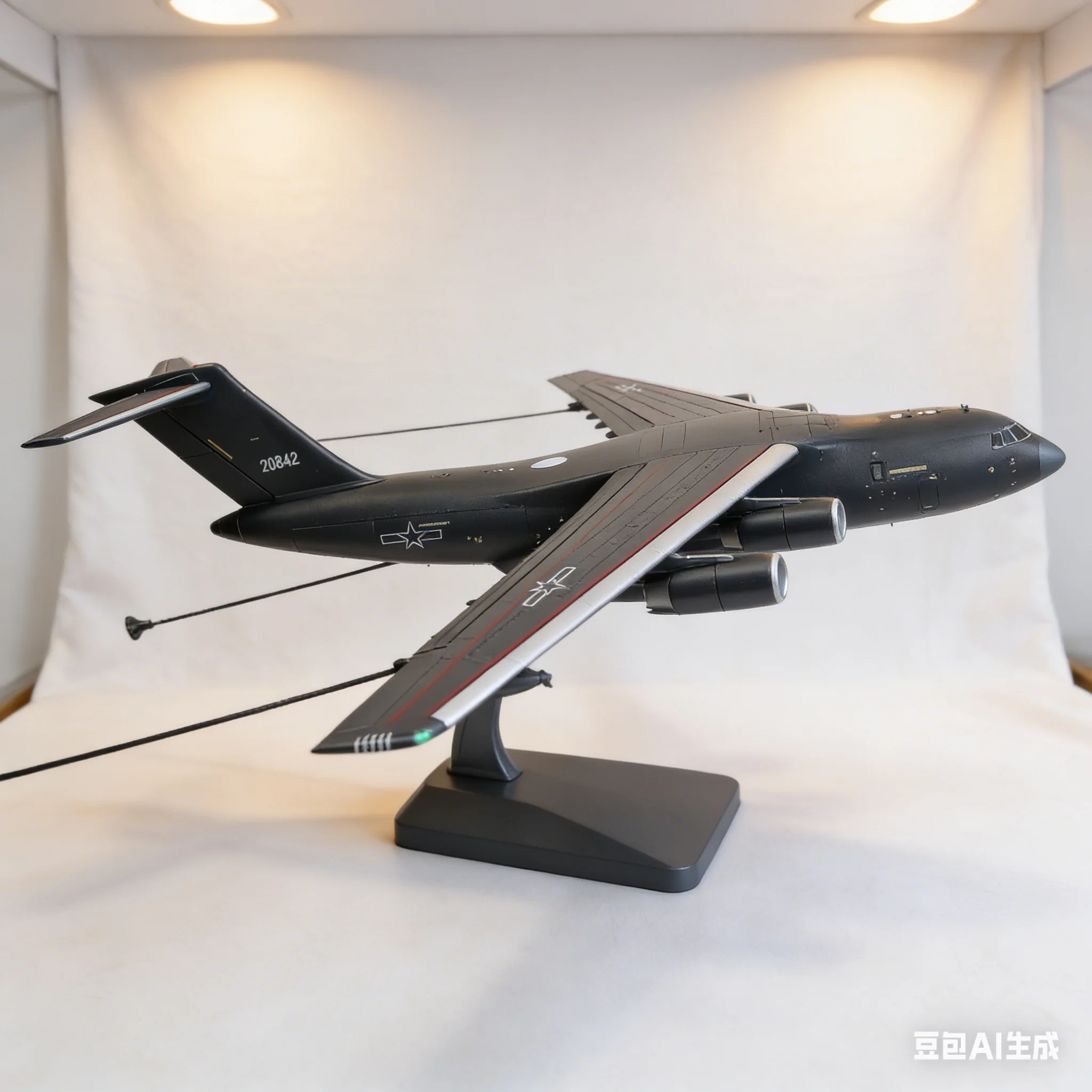 

1:144 Oil Transportation-20 Alloy Aviation Model Simulation Large Exhibition Ornament Gift