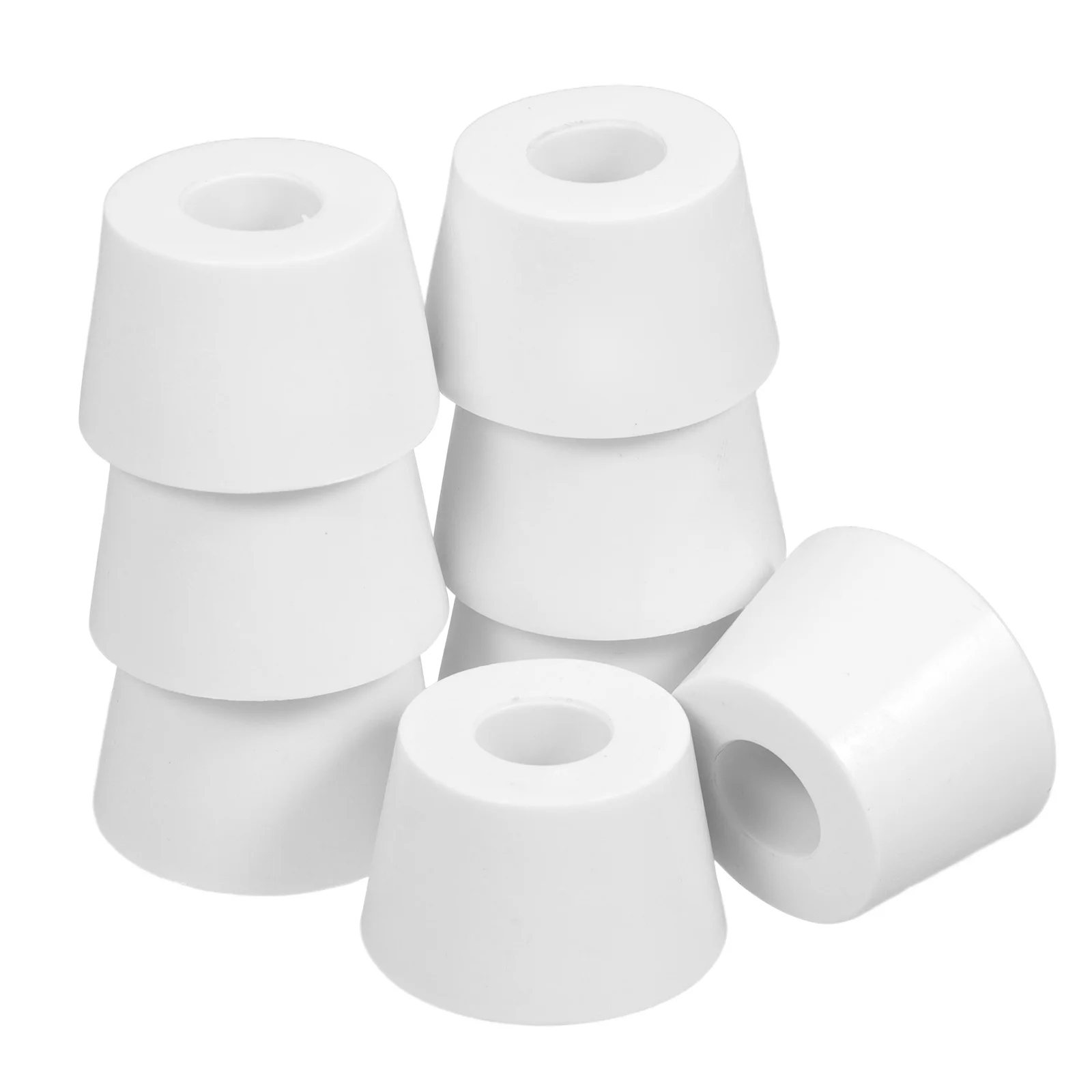 

8Pcs Rubber Anti Slip Furniture Leg Pads Chair Table Feet Pads Screw in Bumper Protectors Shock Vibration Absorber