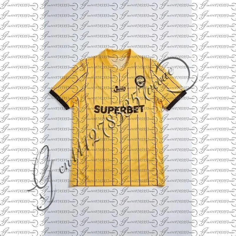 The Latest Poland 27/26 GKS Katowice Jersey Quick-Dry Football Mens T-Shirt 3D Printed KID Sports Fans Jersey Cycling shirt