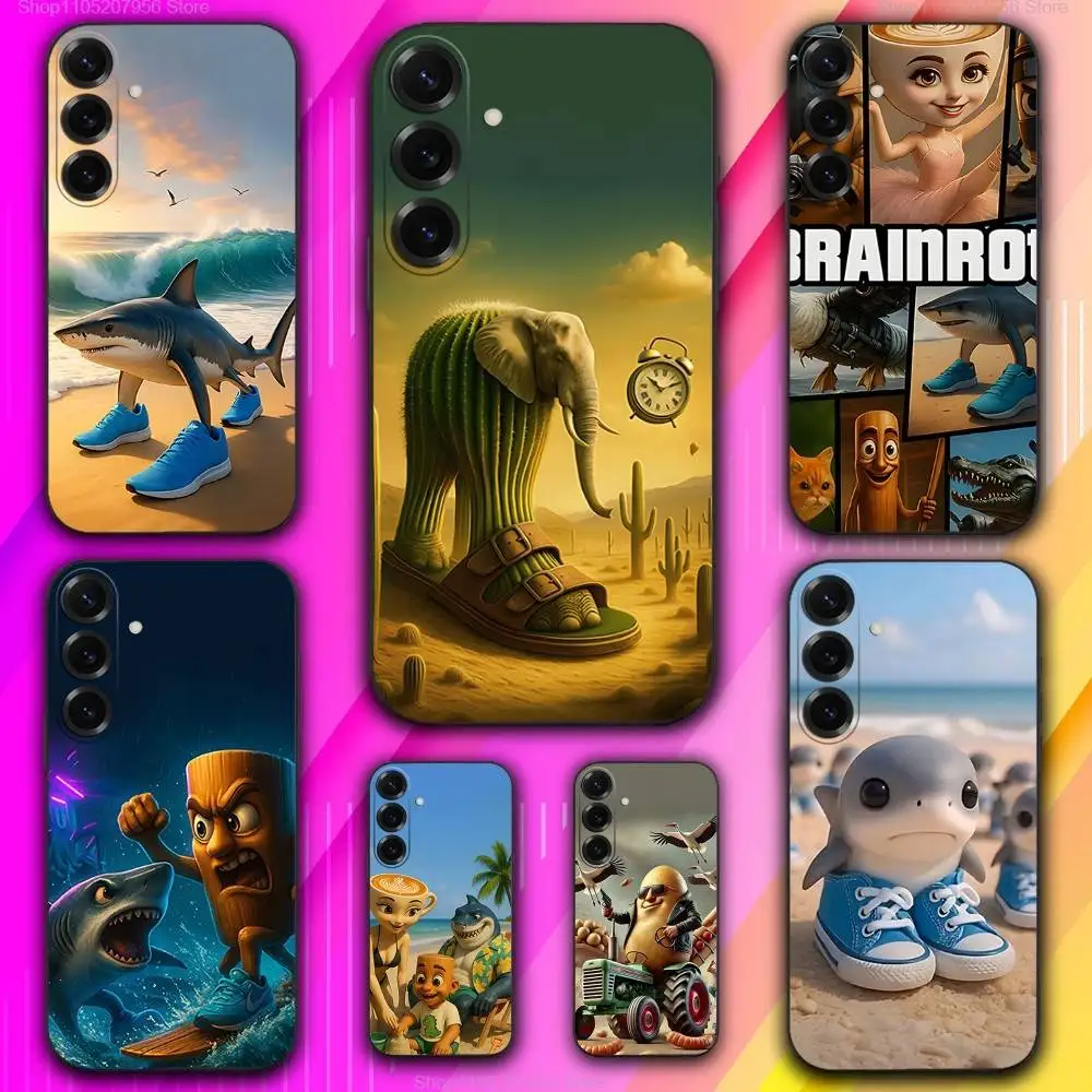 

Italian brainrot animal Phone Case For Samsung A 73,72,71,53,52,51,41,40,30,22,21,13,12,Note 20,10,9 Ultra Pro 5G Soft