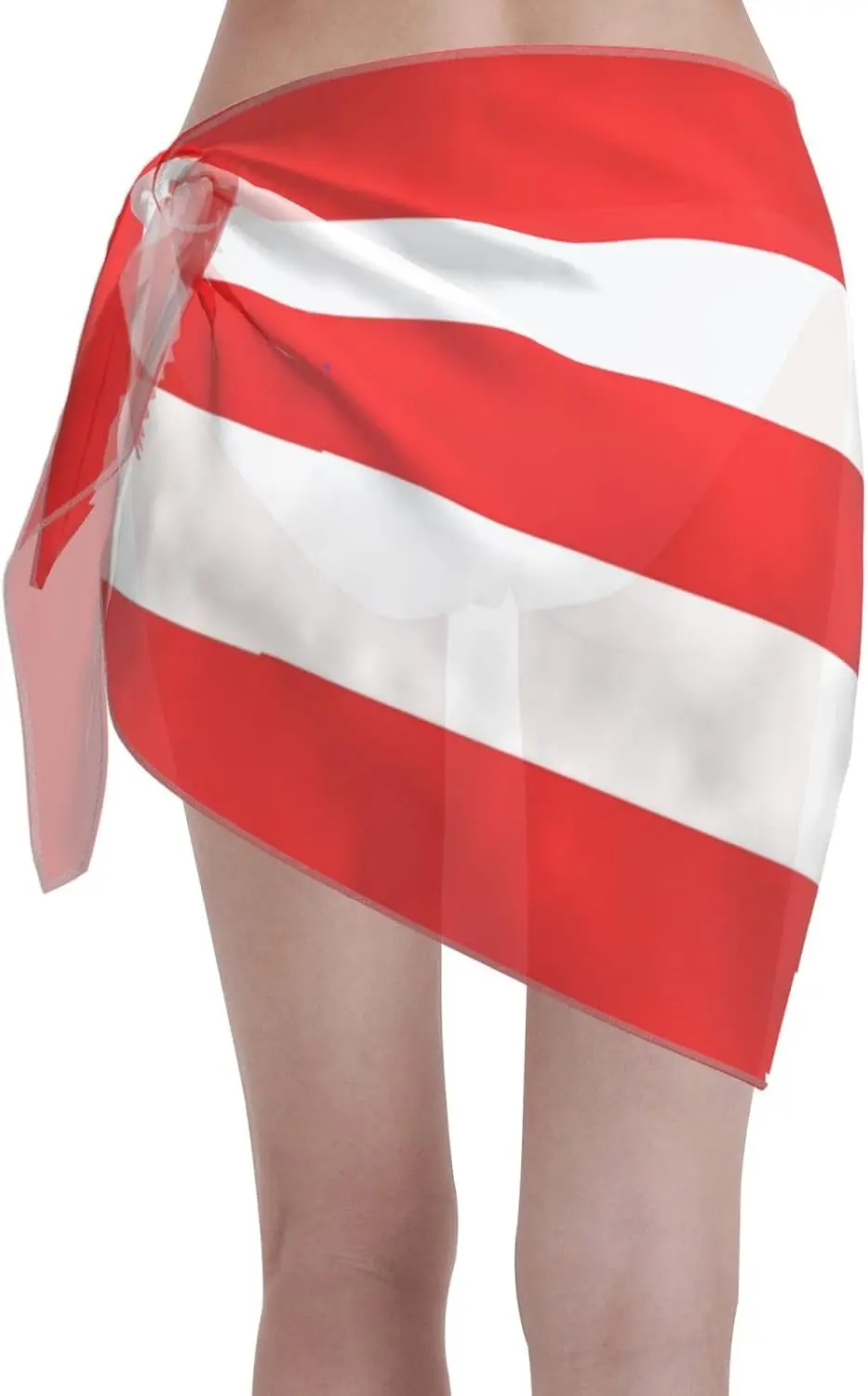 Country Flag Sarong Wraps for Women Patriotic Swimwear Cover Ups Summer Beach Suit Bathing Wrap Swimsuit