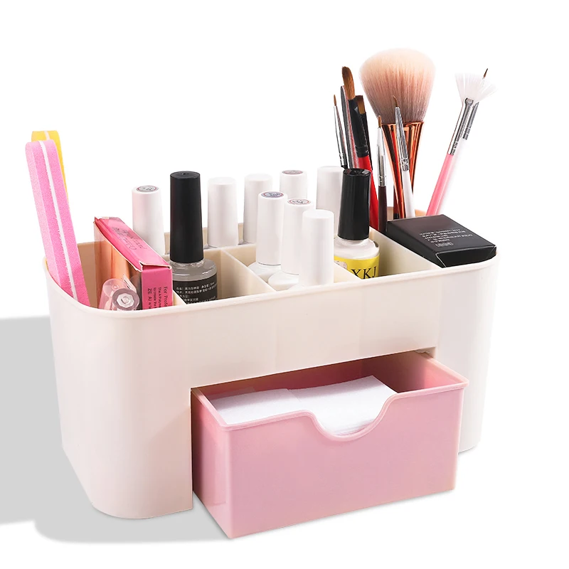 

Manicure Organizer Nail Gel Polish Storage Box for Nails Art Supplies Container Professional Accessories Tool Containers Desktop
