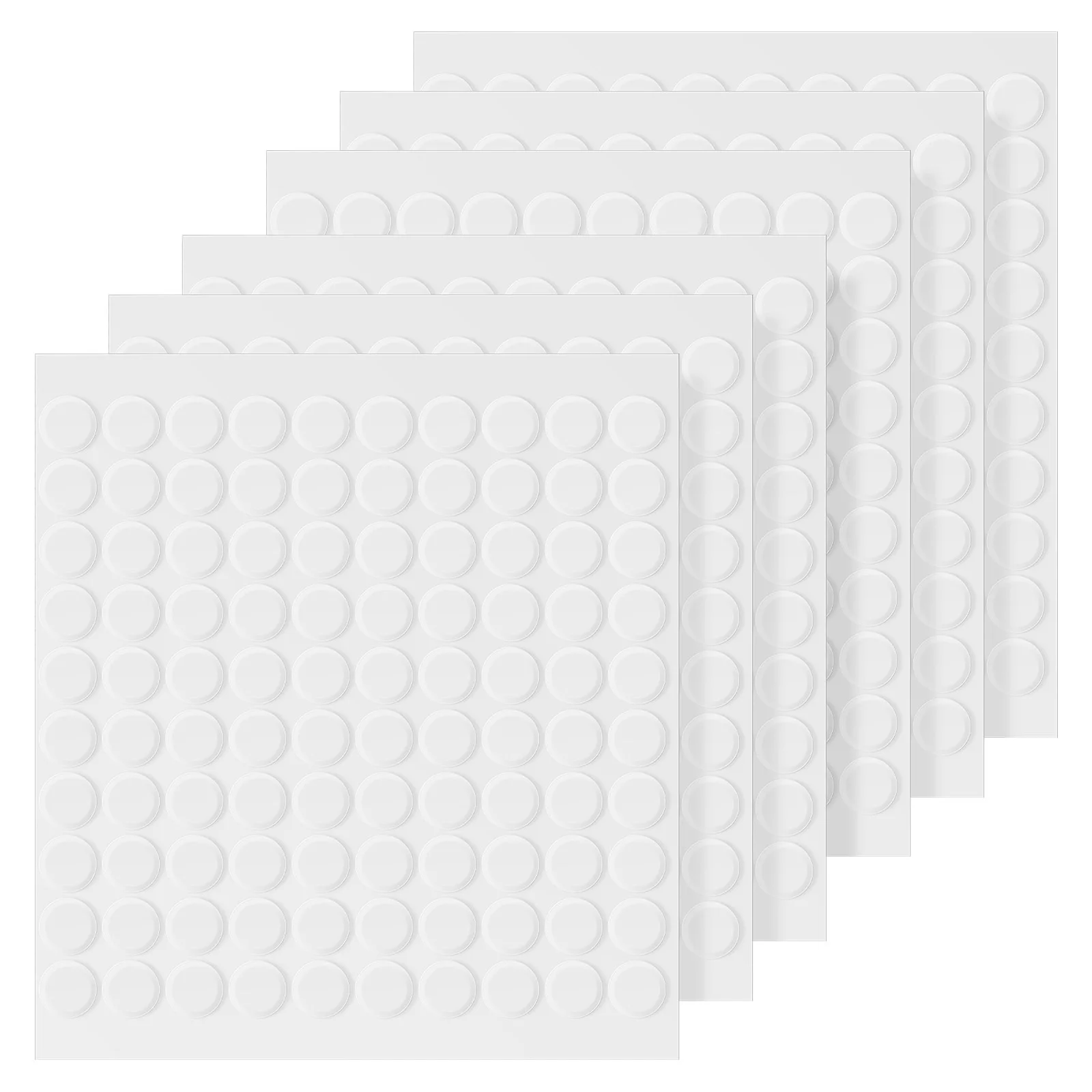 600 peças adesivos dupla face pontos transparentes fixadores pegajosos removíveis para artesanato fita de montagem autoadesiva para pendurar na parede