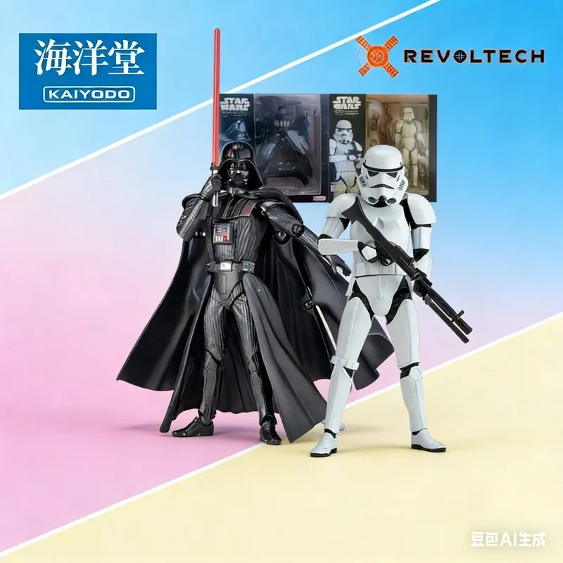 

KAIYODO Original REVOLTECH Star Wars EP5 The Empire Strikes Back No.001 Death Star PVC Articulated Collectible Anime Display