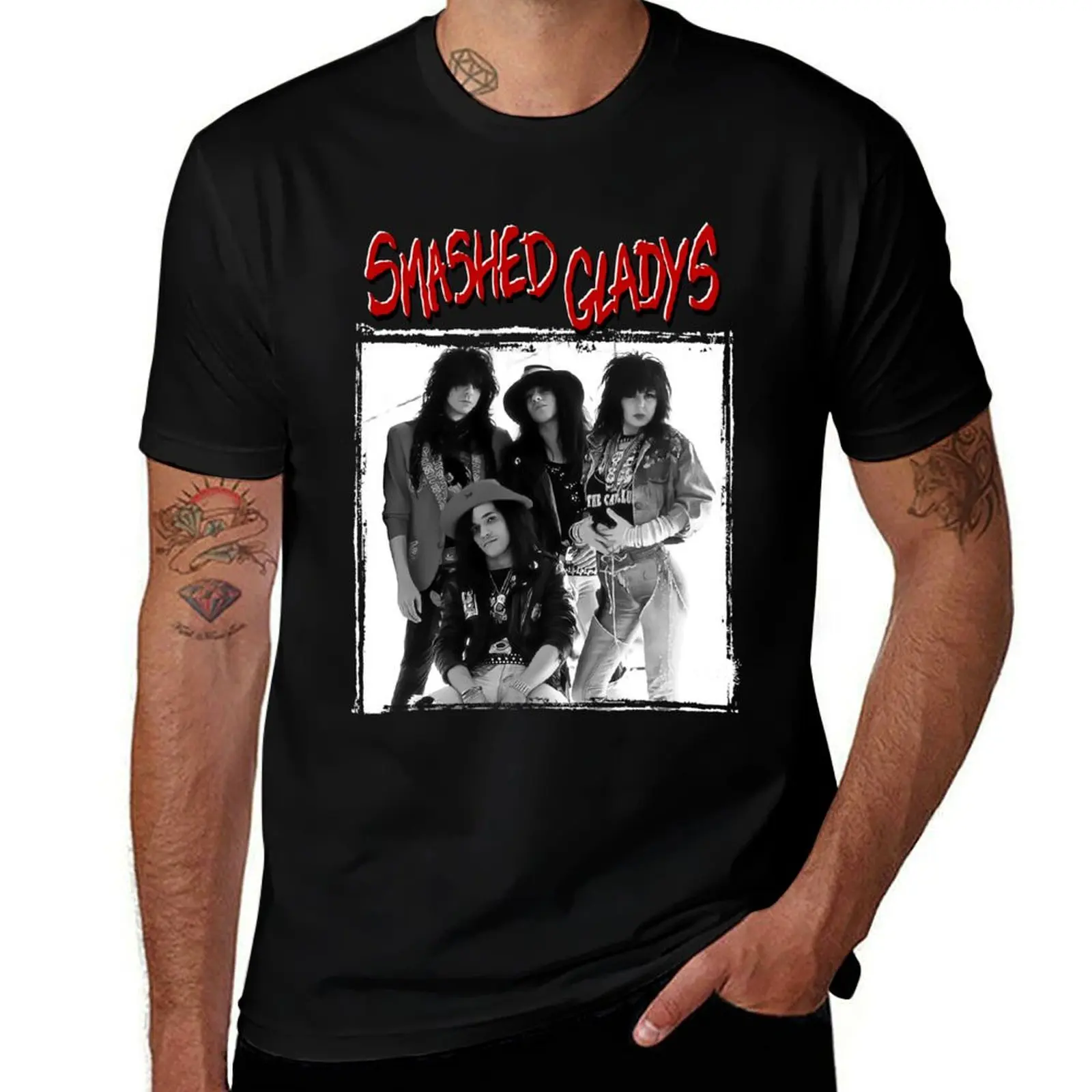 Smashed Gladys Classic T-Shirt Big Size Daily Wear T-Shirt